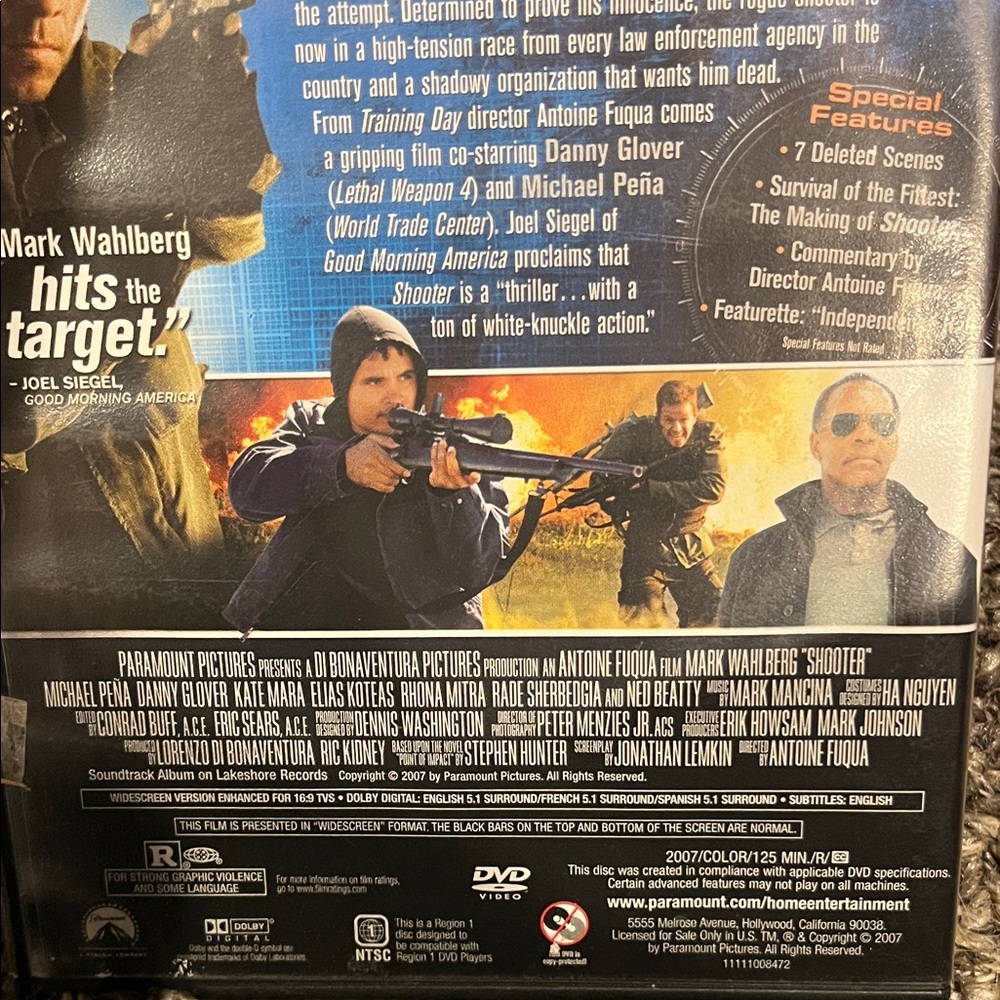 Shooter DVD Widescreen Edition - Picture 4 of 6